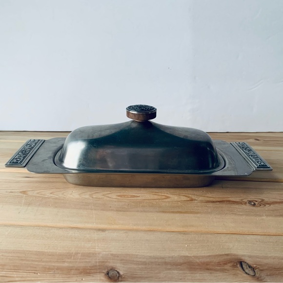 International Decorators Stainless Butter Dish - Picture 5 of 9